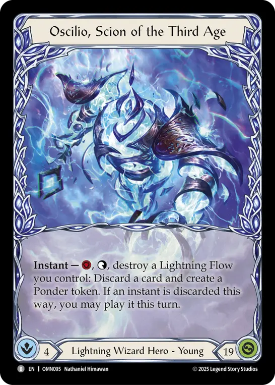 Oscilio, Scion of the Third Age